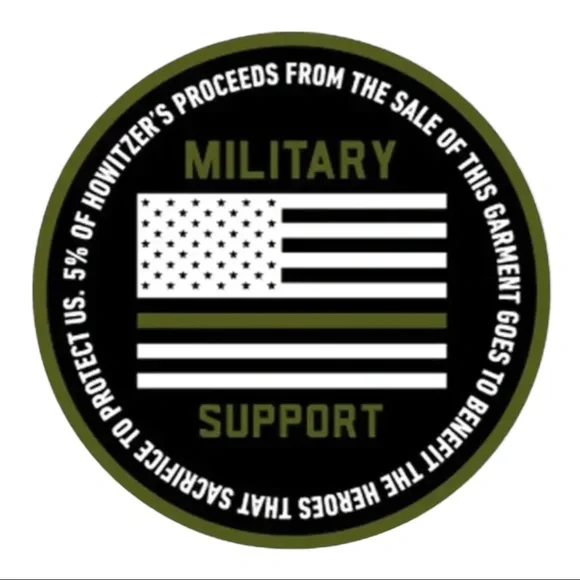 Howitzer Style Men's T-Shirt Chris Kyle Spirit Military Grunt MFG - Picture 8 of 10